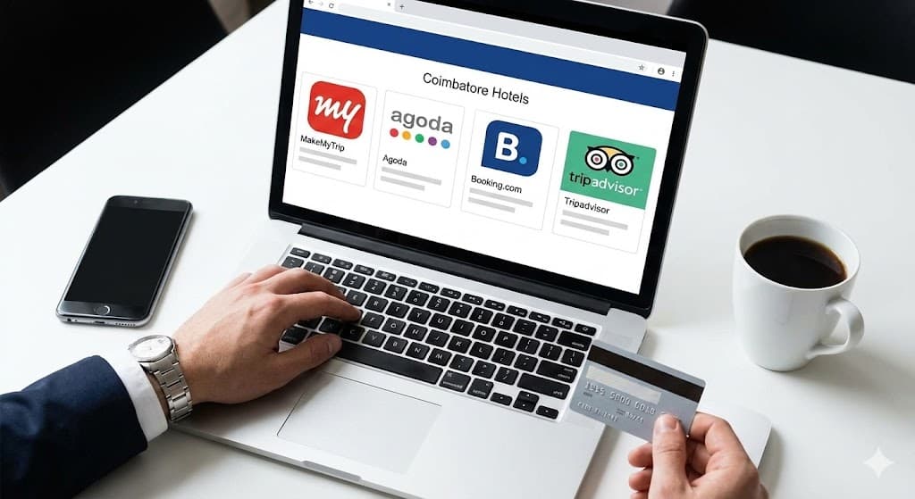 Online platform to book business hotels in Coimbatore 